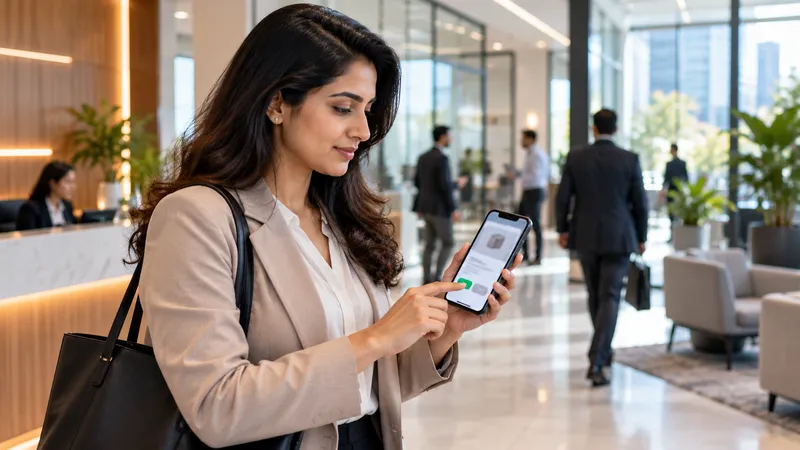 Manager approving a purchase request on a smartphone through an ERP approval workflow